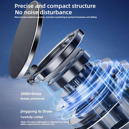 CCT28 Foldable Magnetic Car Cell Phone Navigation Holder(Black) - Universal Car Holders by buy2fix | Online Shopping UK | buy2fix