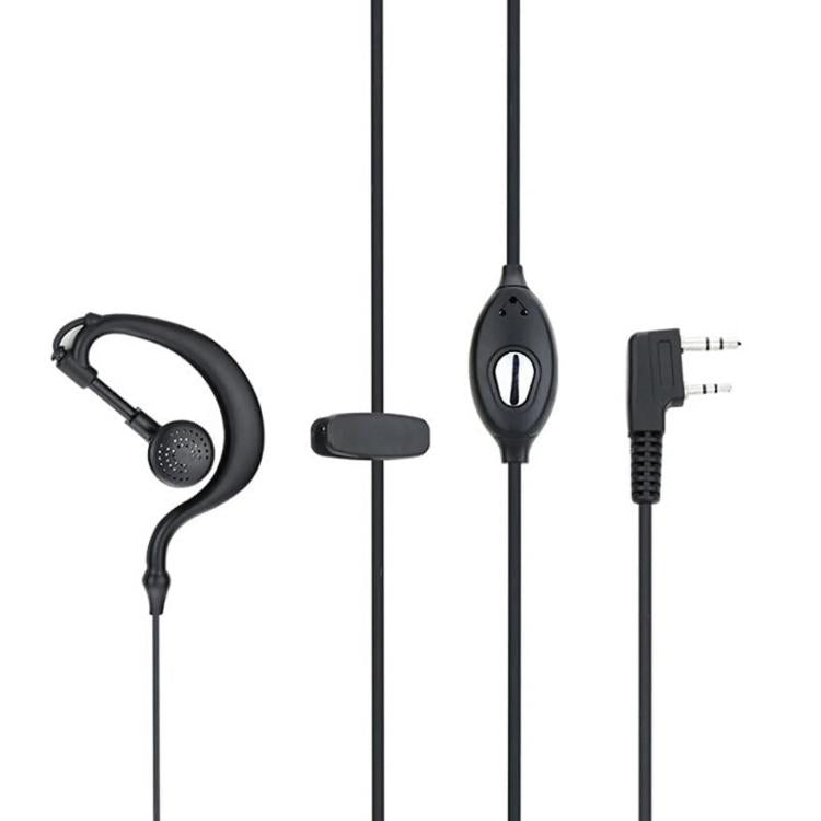 For BAOFENG Walkie Talkie Intercom In-Ear Durable Headset - Microphones & Headsets by buy2fix | Online Shopping UK | buy2fix