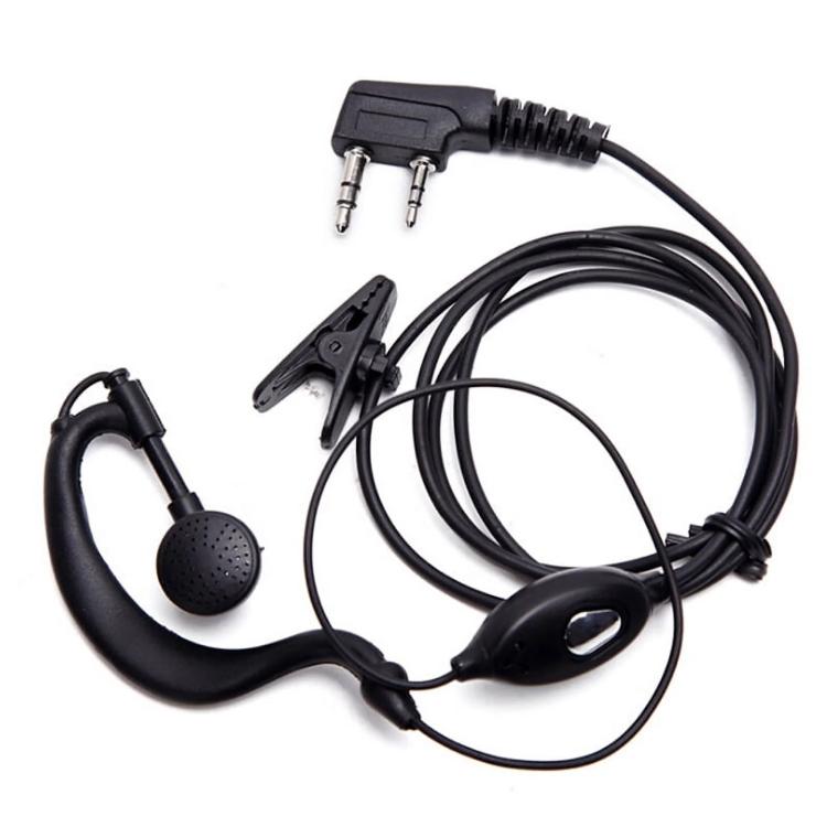 For BAOFENG Walkie Talkie Intercom In-Ear Durable Headset - Microphones & Headsets by buy2fix | Online Shopping UK | buy2fix