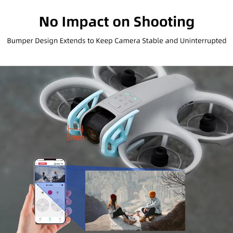 For DJI Neo BRDRC Bumper Gimbal Lens Crash Bar(Orange) - Mount & Holder by BRDRC | Online Shopping UK | buy2fix