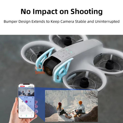 For DJI Neo BRDRC Bumper Gimbal Lens Crash Bar(Gray) - Mount & Holder by BRDRC | Online Shopping UK | buy2fix