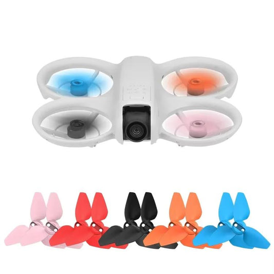 For DJI Neo BRDRC 2pairs Drone Propeller Wing Protection Accessories(Red) - DIY Propeller by BRDRC | Online Shopping UK | buy2fix