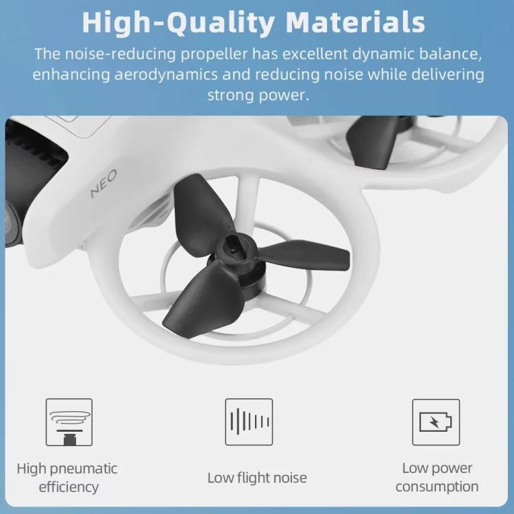 For DJI Neo BRDRC 2pairs Drone Propeller Wing Protection Accessories(Blue) - DIY Propeller by BRDRC | Online Shopping UK | buy2fix