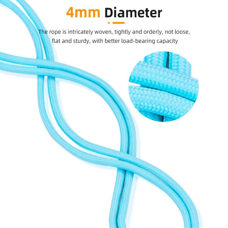 BRDRC Camera Strap Crossbody Lanyard With 1/4 inch Screw Anti-loss Rope Accessory(Pink White Knot) - Camera Strap by BRDRC | Online Shopping UK | buy2fix