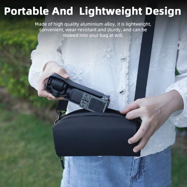 For DJI OSMO Pocket 3 BRDRC PO3005 Multi-functional Magnetic Base Expansion Back Clip Holder Adapter Bezel Accessory(Tarnish) - Mount & Holder by BRDRC | Online Shopping UK | buy2fix