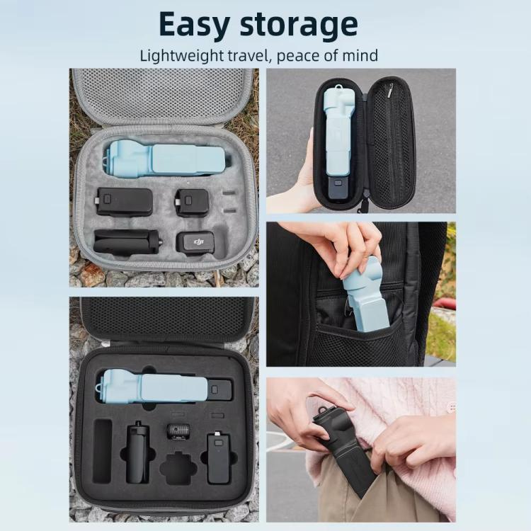 For DJI OSMO Pocket 3 BRDRC Lens Cap Camera Case Screen Protector Accessories(Blue) - Case & Bags by BRDRC | Online Shopping UK | buy2fix