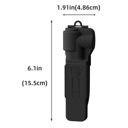 For DJI OSMO Pocket 3 BRDRC Lens Cap Camera Case Screen Protector Accessories(Black) - Case & Bags by BRDRC | Online Shopping UK | buy2fix