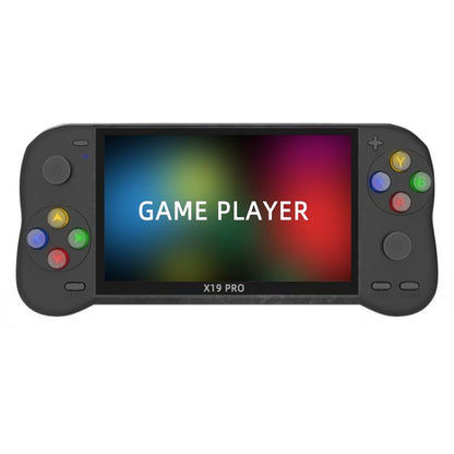 X19 Pro 5.1-inch Screen Handheld Game Console Supports AV TV Output With 8G Memory Card(Black) - Pocket Console by buy2fix | Online Shopping UK | buy2fix