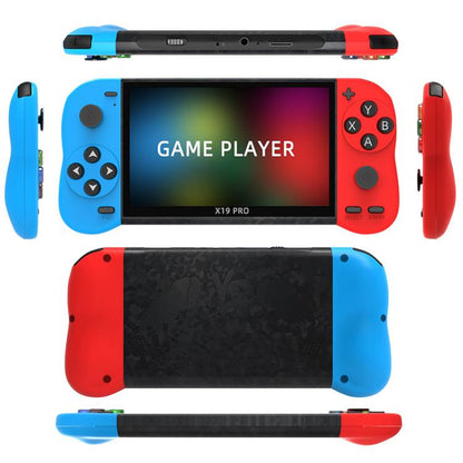 X19 Pro 5.1-inch Screen Handheld Game Console Supports AV TV Output With 8G Memory Card(Black) - Pocket Console by buy2fix | Online Shopping UK | buy2fix