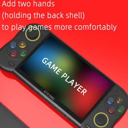 X19 Pro 5.1-inch Screen Handheld Game Console Supports AV TV Output With 8G Memory Card(Black) - Pocket Console by buy2fix | Online Shopping UK | buy2fix