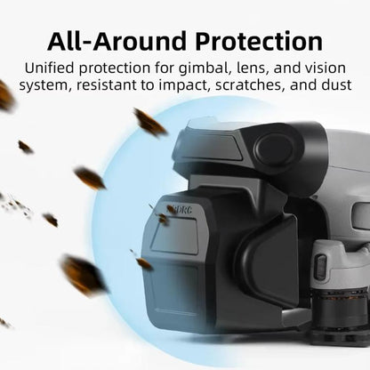 For DJI Air 3S BRDRC Lens Protective Cover Dustproof Anti-Knock Fixed Clip Gimbal Protector(Frosted Black) - Other by BRDRC | Online Shopping UK | buy2fix