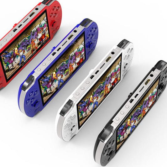 A3 4.3-Inch Handheld Game Console With Camera Supports Dual Handles/TV Output/10 Simulators Built In 8G(White) - Pocket Console by buy2fix | Online Shopping UK | buy2fix