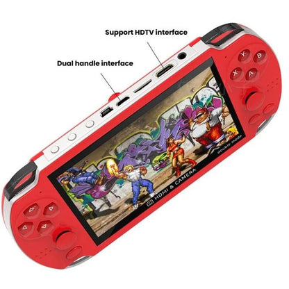 A3 4.3-Inch Handheld Game Console With Camera Supports Dual Handles/TV Output/10 Simulators Built In 8G(White) - Pocket Console by buy2fix | Online Shopping UK | buy2fix