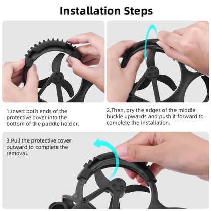 For DJI Avata 2 BRDRC 4pcs Paddle Protection Bumper Rings(Orange) - Cases & Bags by BRDRC | Online Shopping UK | buy2fix