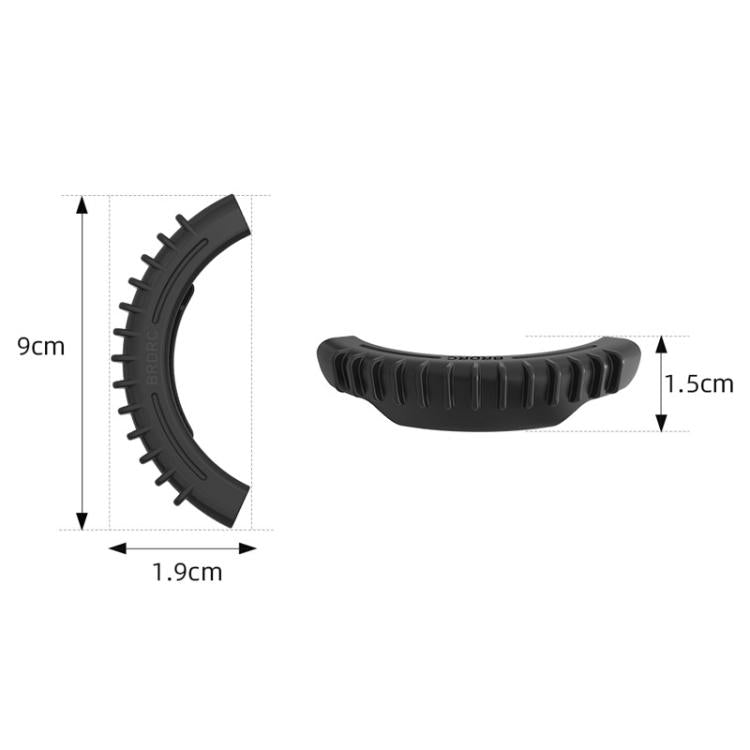 For DJI Avata 2 BRDRC 4pcs Paddle Protection Bumper Rings(Orange) - Cases & Bags by BRDRC | Online Shopping UK | buy2fix