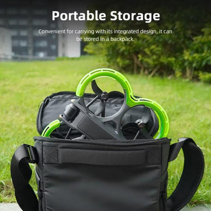 For DJI Avata 2 BRDRC Integrated Paddle Protector One-piece Bumper Ring(Green) - Cases & Bags by BRDRC | Online Shopping UK | buy2fix