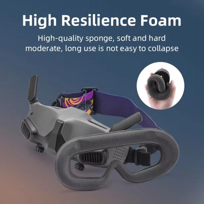 For DJI Avata Goggles 2 BRDRC Flying Glasses Protector Eyecups(Dark Gray) - VR Accessories by BRDRC | Online Shopping UK | buy2fix