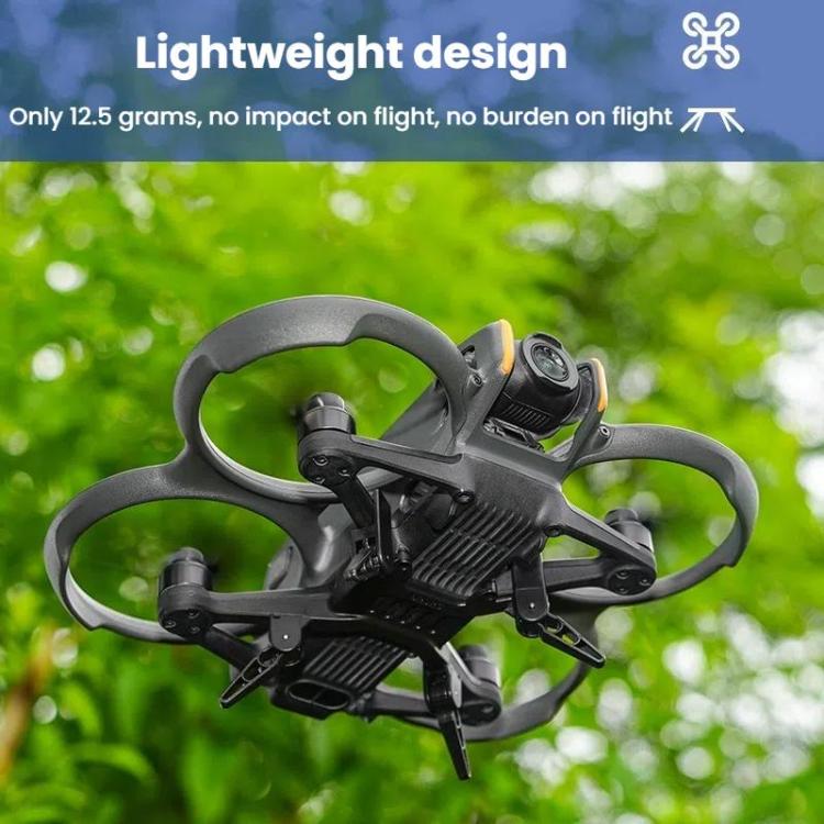 For DJI Avata 2 BRDRC Folding Height Enhanced Landing Gear Gimbal Protective Kickstand(Black) - Mount & Holder by BRDRC | Online Shopping UK | buy2fix