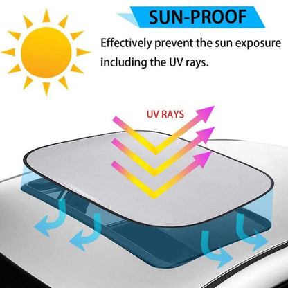 48 x 70cm For BMW Mini Car Roof Heat Insulation UV Reflective Sunshade Cover(Style A) - Window Foils & Solar Protection by buy2fix | Online Shopping UK | buy2fix