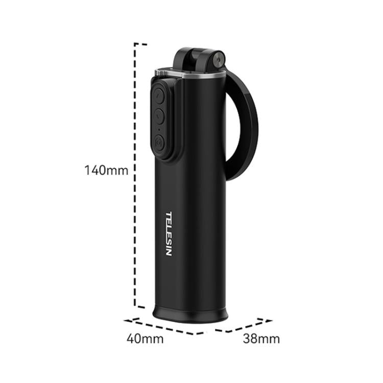 TELESIN P1-HSS-02 Magnet Version Remote Control Travel Photo Cell Phone Holder Desktop Fixed Lazy Magnetic Holder - Desktop Holder by TELESIN | Online Shopping UK | buy2fix