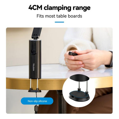 TELESIN P1-HSS-02 Magnet Version Remote Control Travel Photo Cell Phone Holder Desktop Fixed Lazy Magnetic Holder - Desktop Holder by TELESIN | Online Shopping UK | buy2fix