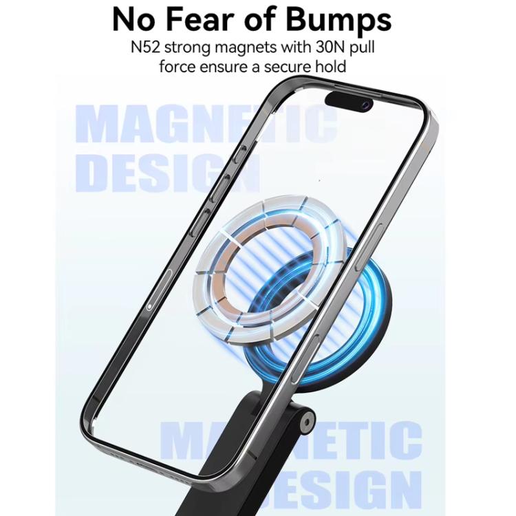 TELESIN P1-HSS-02 Magnet Version Remote Control Travel Photo Cell Phone Holder Desktop Fixed Lazy Magnetic Holder - Desktop Holder by TELESIN | Online Shopping UK | buy2fix
