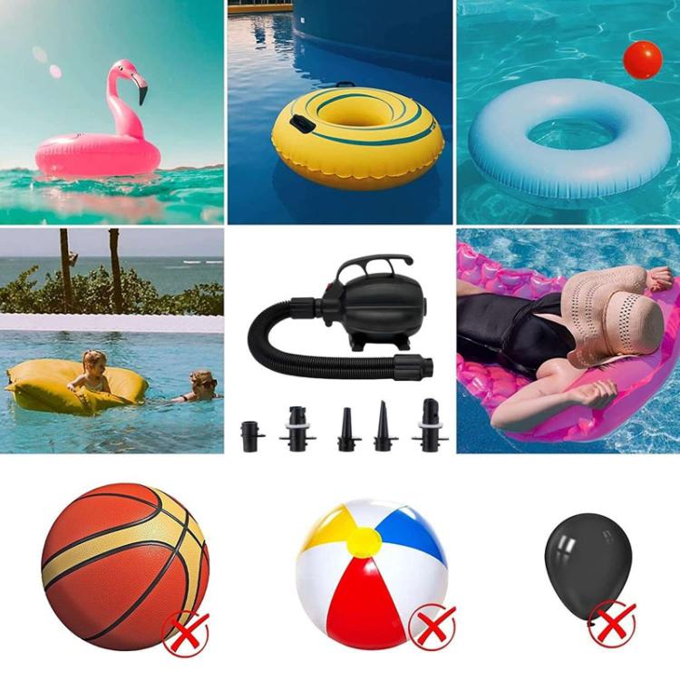 GLD-318 High Power 600W Electrical Inflatable Pump Tent Yoga Mat Inflator EU Plug - Inflatable Pump by buy2fix | Online Shopping UK | buy2fix
