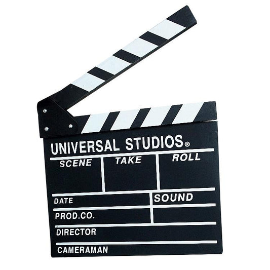 Wooden Director Board Shooting Video Movie City Scene Record Board Photography Props, Style: Large U Black - Wooden Props by buy2fix | Online Shopping UK | buy2fix