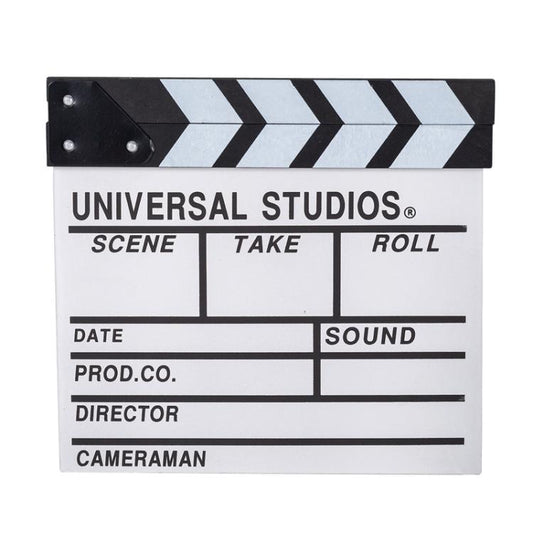 Wooden Director Board Shooting Video Movie City Scene Record Board Photography Props, Style: Large U White - Wooden Props by buy2fix | Online Shopping UK | buy2fix