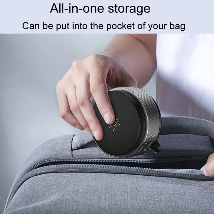 T20 Magnetic Car Phone Holder Car Center Console Navigation Portable Folding Stand(Silver) - Universal Car Holders by buy2fix | Online Shopping UK | buy2fix