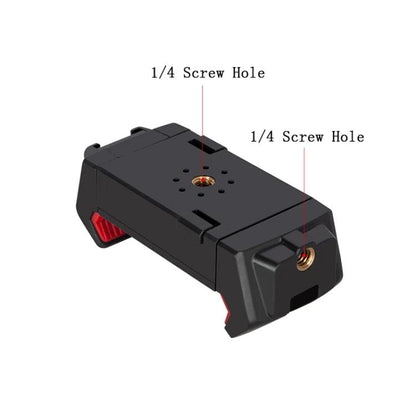 4th Generation Tablet Smartphone Clip Universal Tripod Mount Adapter With Cold Shoe - Hand-Sticking Bracket by buy2fix | Online Shopping UK | buy2fix