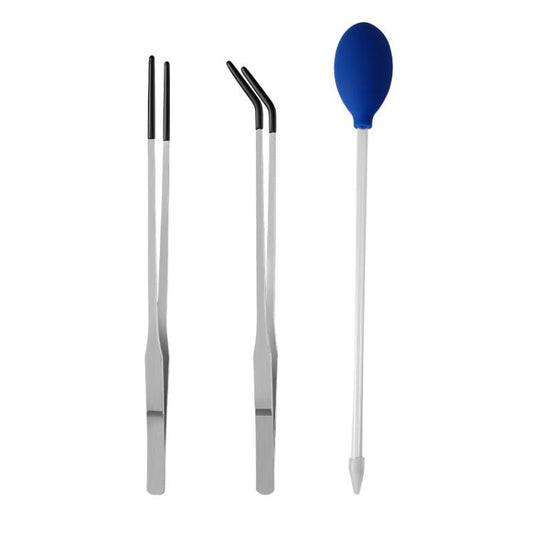 Pet Feeding Tweezers Reptile Pets Feeding Clip Aquascape Tool, Style: Original Color 3pcs - Feeders by buy2fix | Online Shopping UK | buy2fix