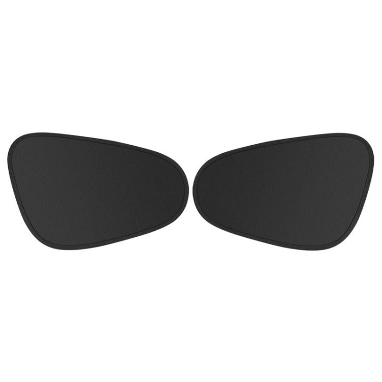 1pair Car Quick Installation Static Film Adsorption Opaque Window Sunshade, Style: Front(Black) - Window Foils & Solar Protection by buy2fix | Online Shopping UK | buy2fix