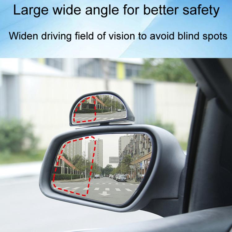 Trainer Car Rearview Mirror Plus Blind Spot Mirror Car Reversing Aid Car Small Round Mirror, Color: Silver - Convex Mirror & Accessories by buy2fix | Online Shopping UK | buy2fix
