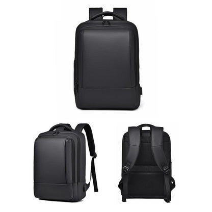 OUMANTU 2103 Large Capacity Multi-Compartment Waterproof Laptop Backpack With USB Port(Green) - Backpack by OUMANTU | Online Shopping UK | buy2fix