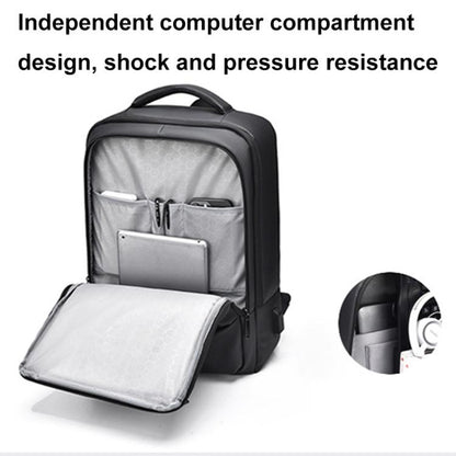 OUMANTU 2103 Large Capacity Multi-Compartment Waterproof Laptop Backpack With USB Port(Green) - Backpack by OUMANTU | Online Shopping UK | buy2fix