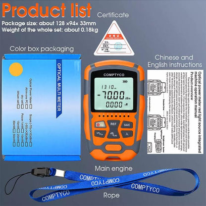4 In 1 Mini Optical Power Meter Red Light Integrated Machine Portable Power Test Equipment, Model: M70 20mw - Fiber Optic Test Pen by buy2fix | Online Shopping UK | buy2fix