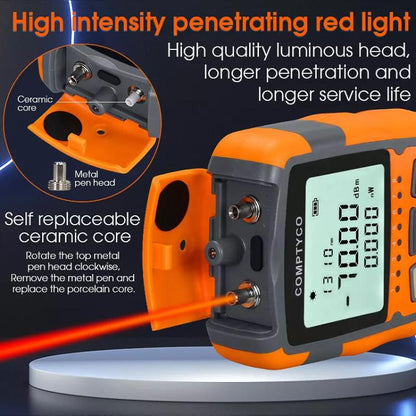 4 In 1 Mini Optical Power Meter Red Light Integrated Machine Portable Power Test Equipment, Model: M50 15mw - Fiber Optic Test Pen by buy2fix | Online Shopping UK | buy2fix