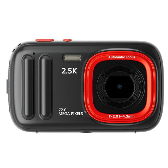 72 MP HD Digital Camera 2.4 Inch MP3 Listening Photo Video 16x Zoom DV(Black)