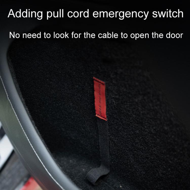 1pair For Tesla New Model 3 / Y Door Emergency Safety Pull Cord(Red) - Auto Fastener & Clips by buy2fix | Online Shopping UK | buy2fix