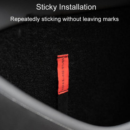 1pair For Tesla New Model 3 / Y Door Emergency Safety Pull Cord(Black) - Auto Fastener & Clips by buy2fix | Online Shopping UK | buy2fix