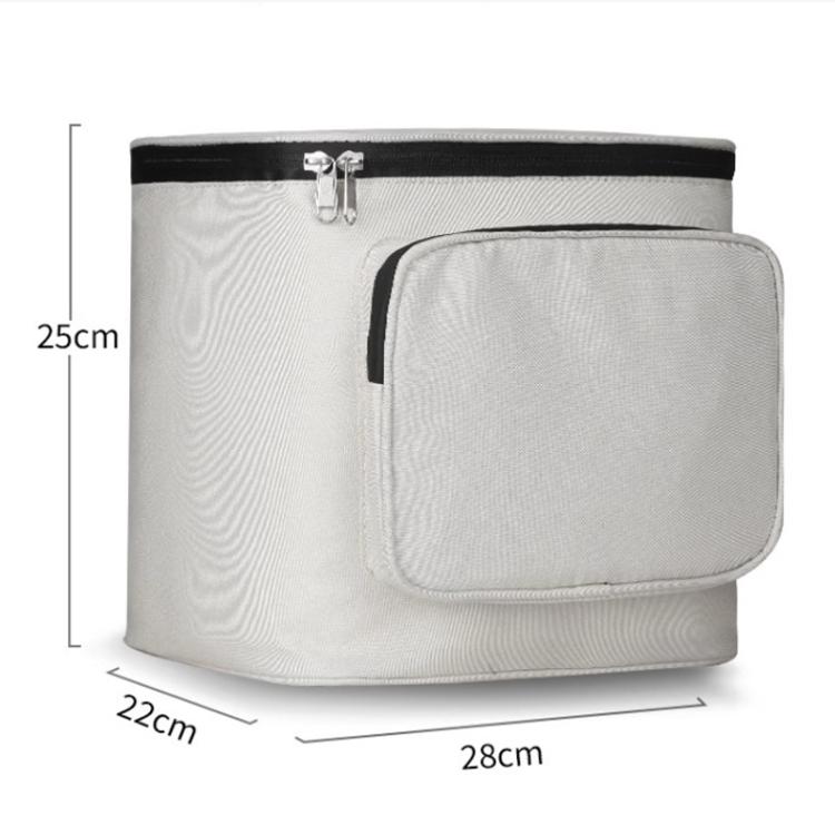 Electrical Motorcycle Waterproof Rear Backrest Hanging Bag Large Capacity Helmet Storage Bag(White) - Bags & Luggages by buy2fix | Online Shopping UK | buy2fix