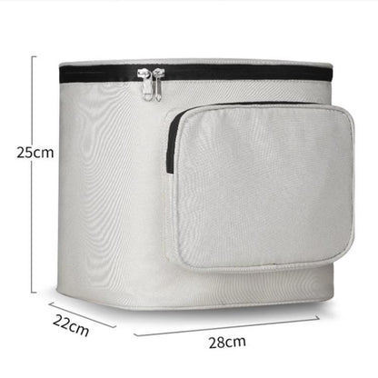 Electrical Motorcycle Waterproof Rear Backrest Hanging Bag Large Capacity Helmet Storage Bag(White) - Bags & Luggages by buy2fix | Online Shopping UK | buy2fix