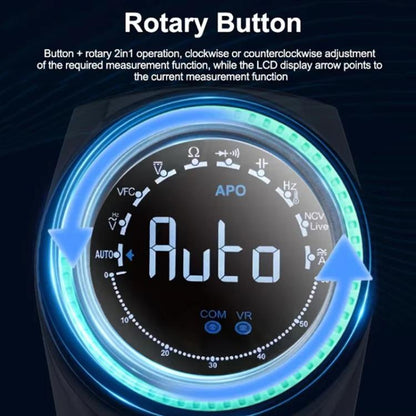 SUNSHINE DT-24R Rotary Auto Ranging Multimeter Voltage Resistance Measurement Buzzer - Digital Multimeter by SUNSHINE | Online Shopping UK | buy2fix