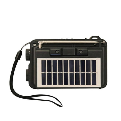 322BTS Solar Multi-band Antenna FM Radio Portable Flashlight Bluetooth Speaker(Random Color Delivery) - Radio Player by buy2fix | Online Shopping UK | buy2fix