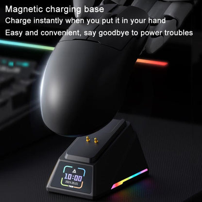 Ajazz AJ159 APEX Gaming Mouse PAW3395 Wireless Tri-Mode Lightweight With Charging Dock Mouse(Blue) - Wireless Mice by Ajazz | Online Shopping UK | buy2fix