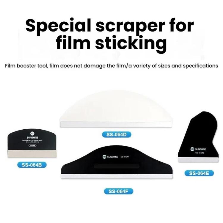 SUNSHINE SS-064F Mobile Phone Tablet PCs Protective Film Scraper Hydrogel Film Screen Scraper Card - Crowbar by SUNSHINE | Online Shopping UK | buy2fix
