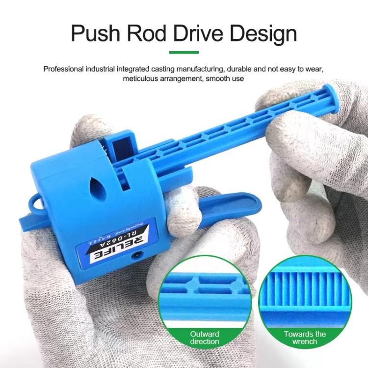 RELIFE RL-062A 10CC Manual Glue Tapper Cell Phone Repair Motherboard Soldering Oil Syringe Booster Tin Paste Syringe Pusher - Repair Glue Series by RELIFE | Online Shopping UK | buy2fix