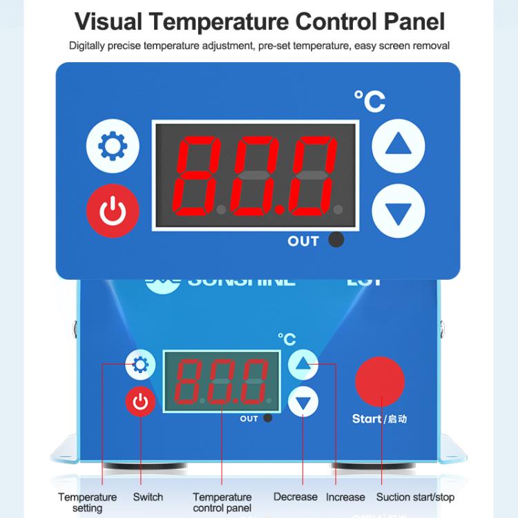 SUNSHINE LS1 Mobile Phone LCD Screen Repair Heated Separator Curved Straight Screen Frame Removal Machine - Separation Equipment by SUNSHINE | Online Shopping UK | buy2fix