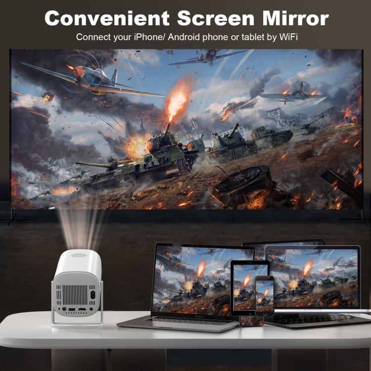 P30 Game Projector Android 11 System With Wireless Gaming Controller 720P Home Theater(US Plug) - Mini Projector by buy2fix | Online Shopping UK | buy2fix